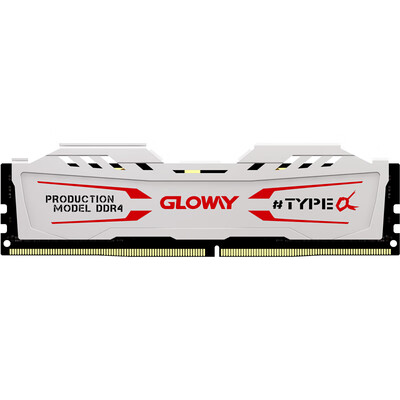 

Gloway TYPE-α series flat paint white DDR4 3000 16GB desktop memory