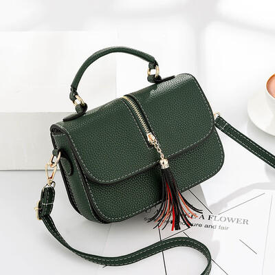 

New bag female 2019 new wave Korean version of the wild handbag ladies bag fashion simple shoulder Messenger bag