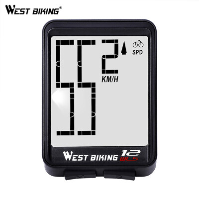 

New Bike Bicycle Wireless Computer Stopwatch Waterproof Speedometer Practical