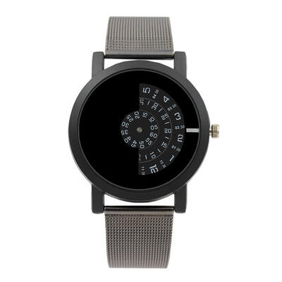 

Top Men Fashion Quartz Male Watches Black Steel Mesh Watches Racing Men Students Game Run Chronograph Watch Male Glow Ha