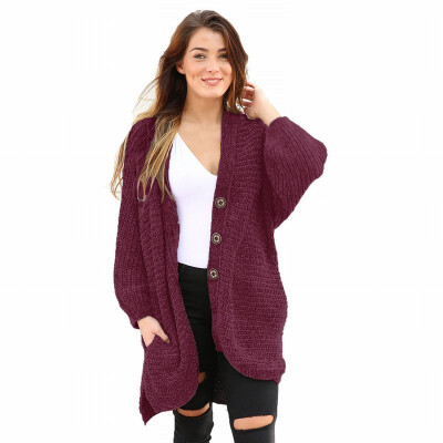 

Velvet Cardigan Sweater womens Long Sleeve Knit Cardigan