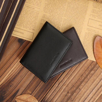 

Mens Fashion Leather Credit Card Holder Wallet Bifold ID Cash Coin Purse Clutch