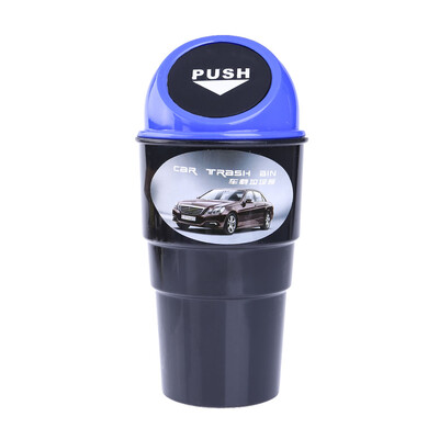 

Mini Auto Car Trash Can - Car Garbage Can Bin with Lid Wastebasket Dust Case Holder for Office Home Car Accessories