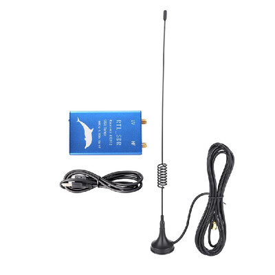 

RTLSDR USB Tuner Receiver RTL2832UR820T2 100KHz-17GHz UHF UV HF