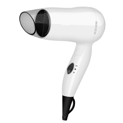 

Foldable Hair Dryer High Airflow Fast Drying Low Noise Mini Portable Household Blue Light Hairdryer