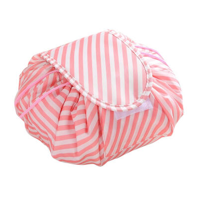 

Waterproof Large Capacity Cosmetic Bag Drawstring Makeup Case Storage Bags