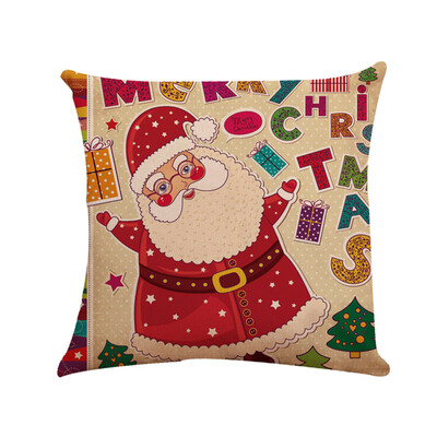 

Tailored Christmas Sofa Bed Home Decoration Festival Pillow Case Cushion Cover