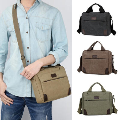 

Vintage Military Men&39s Canvas Crossbody Bags Casual Satchel Messenger Shoulder