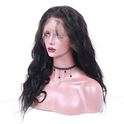 

Dolago 360 Lace Frontal Wig Pre Plucked With Baby Hair 150 Density Peruvian Body Wave Lace Front Virgin