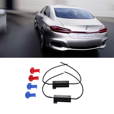 

Tailored 2 x 50W 6ohm Load Resistors FIX Dashboard Error Flicking LED Xenon HID SMD