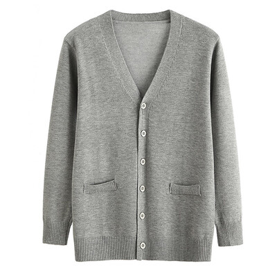 

Tailored Fashion Women Cardigan Sweater Campus Style Top Long Sleeve Blouse Loose Coat