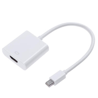 

Mini Display Port DP Male to HDMI Female Adapter Cable Wire for Macbook Pro