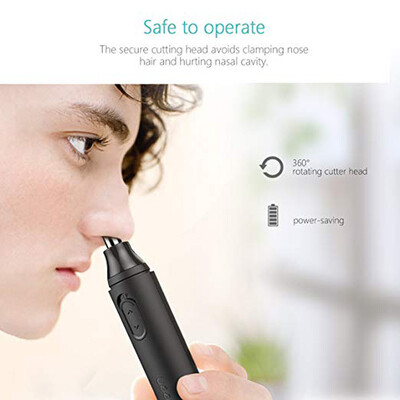

〖Follure〗Nose Trimmer Electric Nose Hair Trimmer High-speed Rotating Waterproof Ear Trim