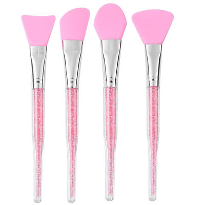 

4pcs Silicone Rhinestone Mask Brush Facial Sleep Mud DIY Mixing Skin Care