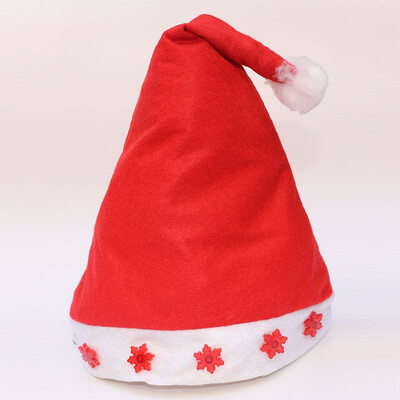

Christmas Gift Decoration Upscale Child AdultChristmas Hat Short Plush Christmas Hat