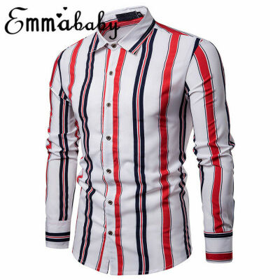 

Fashion Mens Luxury Casual Stylish Slim Fit Long Sleeve Casual Dress Shirts