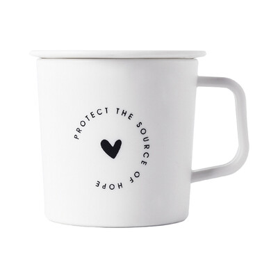

Siaonvr Simple Cup With Lid Personality Milk Juice Coffee Tea Reusable Water Cups