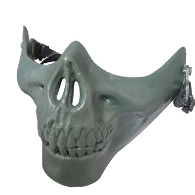 

MA-15 Creative Horrible Cosplay Outdoor Honorable Person CS Halloween Half Face Protective Safety Mask Prop