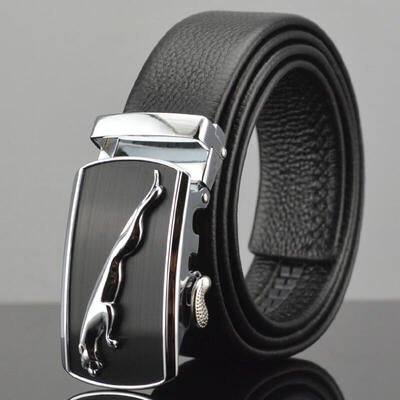 

new Cowhide Genuine Leather Belts For Men Luxury Automatic Buckle Black Cinturones Hombre designer belts mens high quality belt