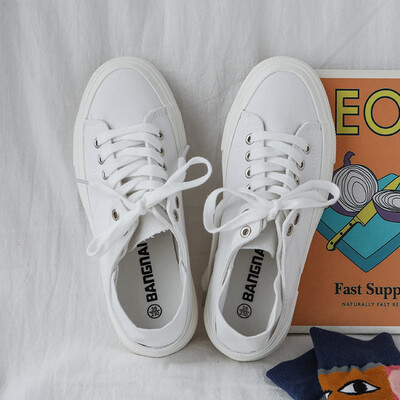 

Hyun-a Kim wind sen ins green 2019 tide shoes summer new net red shoes Korean students Joker canvas shoes women