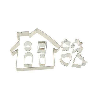 

Stainless Steel Christmas Biscuits Mould Biscuits Mould Irregular DIY Cake Baking Mould