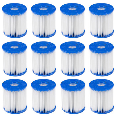 

Siaonvr 12 Pcs For Replacement Filter Cartridge Swimming Pool Pump Easy Set Up