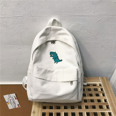 

Ins style schoolbag female middle school student double shoulder bag Korean version of high school original ulzzang junior high sc