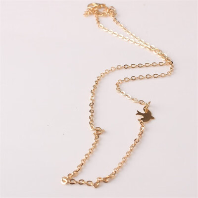 

1pc Charm Sunflower Pendant Chain Necklace for Women Simple Pearls Princess Bride Bridesmaid Romantic Drop Necklaces Collares