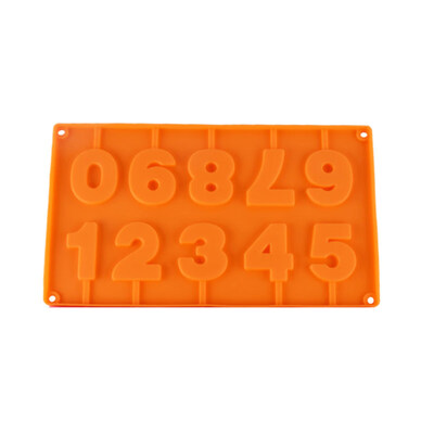 

3D Numbers Silicone Pastry Chocolate Cake Mold Wedding Party DIY Baking Tool