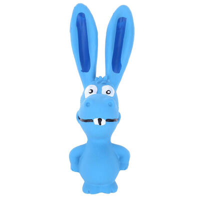 

Cute Rabbit Latex Puppy Chew Grab Squeeze Sounding Pet Bite Resistant Toy