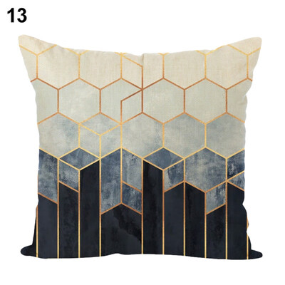 

45x45cm Colored Drawing Pillow Case Cushion Cover Home Cafe Sofa Car Decoration
