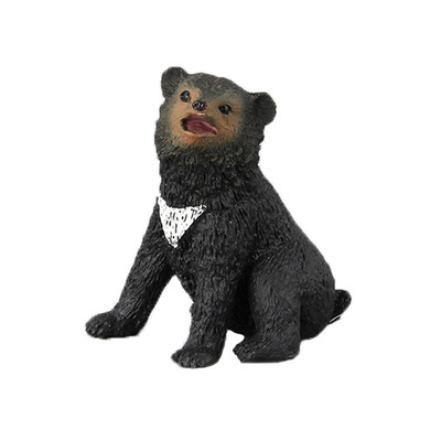 

Tailored Black Bear Animal Model Toy Figurine Model Ornament Toys