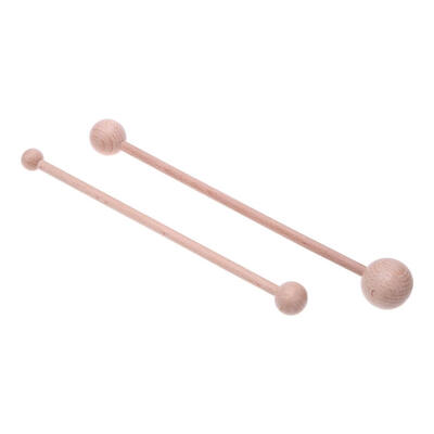 

2pcs Beech Modelling Ball Detail Tools Set Shape Smooth Sculpting Tools