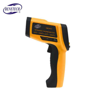 

Benetech GM1651 USB Digital Infrared Thermometer Non-contact IR Thermometer Tester Range -301650℃
