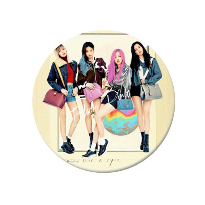 

KPOP BLACKPINK Same paragraph Personalized Round Badge Super Cute Bag Pendant Boys Girls Accessories Hot Gift for Fan