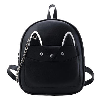 

2pcs Set Cute Women Girls Backpack PU Leather School Shoulder Bags Purse