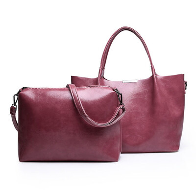 

Tailored Fashion Womens Solid Color Zipper LeatherBag Shoulder Bag Messenger Bag