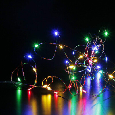 

Gobestart Fairy Light Battery Starry String Copper Wire Decor Christmas 15Pcs 2m 20LED