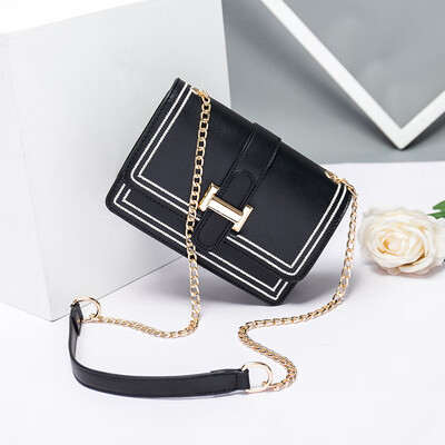 

Summer simple one-shoulder slanting little girls hundreds of chain fashion sense of foreign temperament
