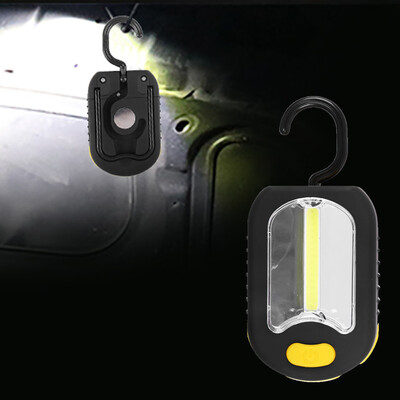 

〖Follure〗Magnetic COB Inspection Lamp Work Flashlight Light 3x AAABattery Torch