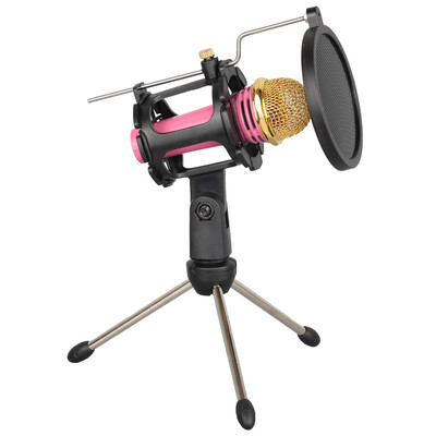 

〖Follure〗Mic Arm Stand Microphone Suspension Boom Scissor Holder For Studio Broadcast