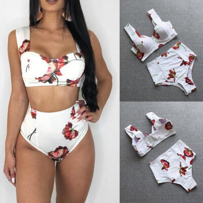 

New Women Push-up Padded Bra Bandage Bikini Set Swimsuit Triangle Swimwear Bathing