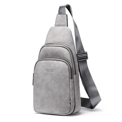 

Mens bag chest bag mens new tide Messenger bag multi-function sports&leisure shoulder bag mens bag backpack
