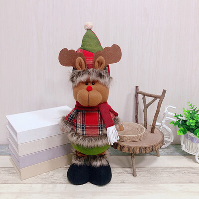 

〖Follure〗Christmas Ornament Cute Stretchable Telescopic Doll Christmas Dolls Gift
