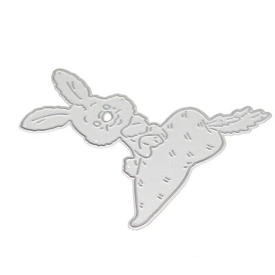 

Animal Rabbit Stencil Cutting Die DIY Scrapbooking Album Paper Card Craft
