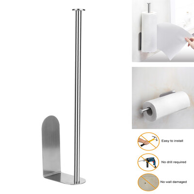 

Siaonvr Vertical Diversified Paper Towel Holder Wall Mount Paper Holder Storage Rack