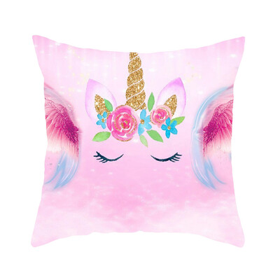 

Rainbow Cushion Cover Pillow Case for Home Decor Sofa Car Bed Perfect Gift for Girls&Boys