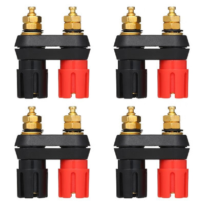 

4mm Banana Plug Connector 4mm Speaker Plug Adapter Two-position Audio Plug Lantern Cross Plug Connector