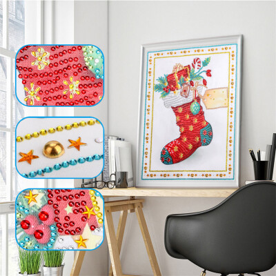 

Tailored Special Shaped Diamonds Painting DIY 5D Partial Drill Cross Stitch Kits Crystal