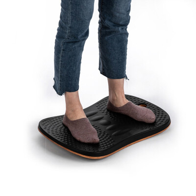 

Ktaxon Balance Board Stability Trainer Standing Desk Balance Rocker Wobble Board wAnti-Fatigue Mat Pad Cushion